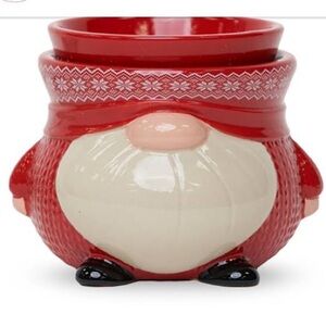 Red knit Gnome wax warmer